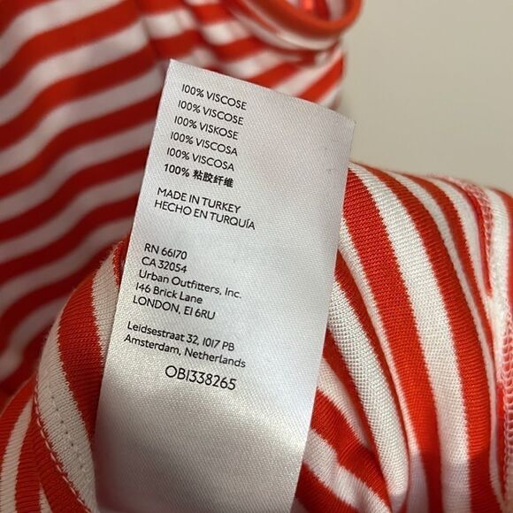 Anthropologie I Maeve V-Neck Tank Red Stripe - Picture 7 of 7